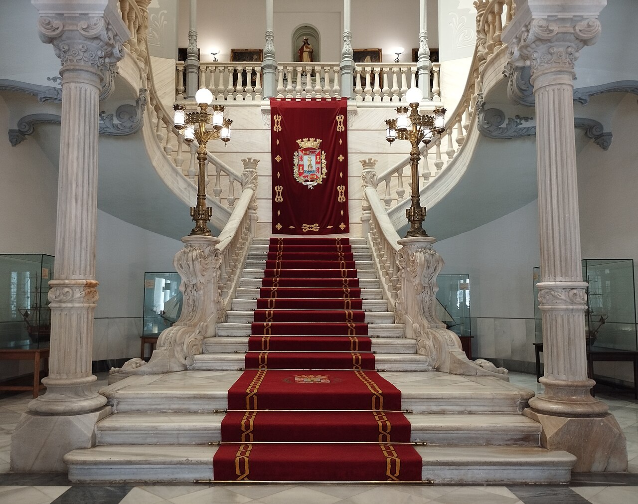 Cartagena City Hall façade for classic portraits