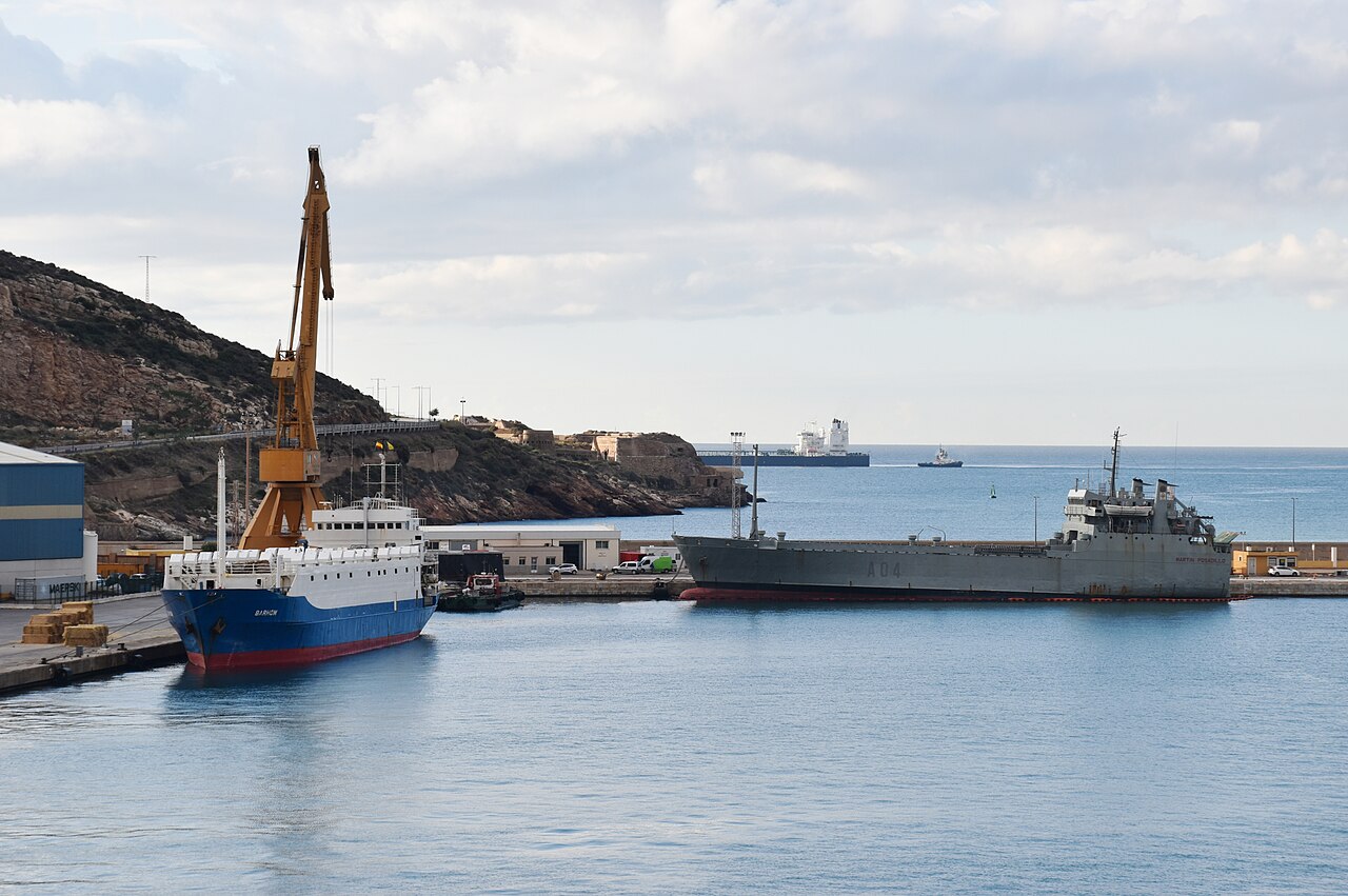Cartagena cruise port harbour — meeting point for day ashore photos
